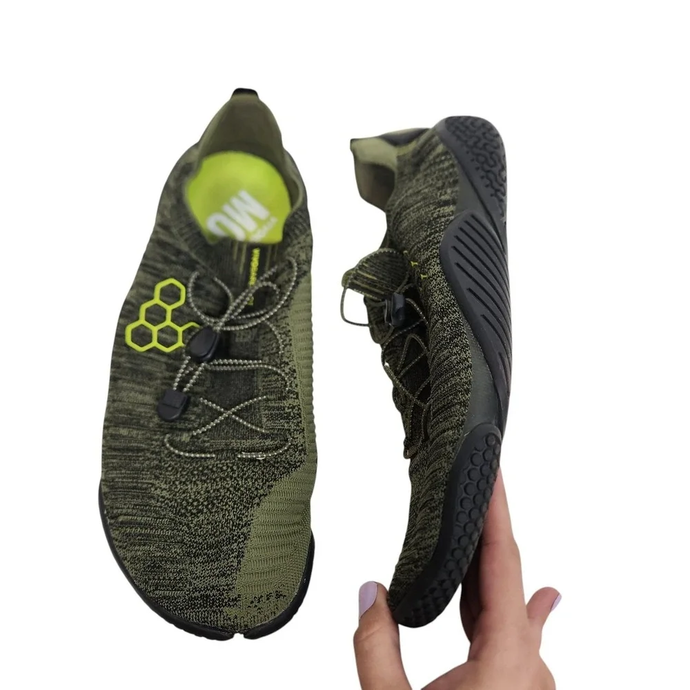 VIVOBAREFOOT Motus Shoes Womens 9 40 Green Barefoot Minimalist Running Sneakers